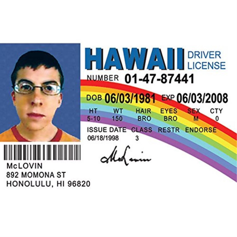 McLovin Credit Debit Card Skin Cover Sticker Chip Funny Decal gallery