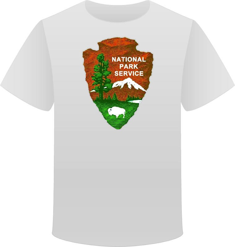 US National Park Service Tee Shirt, T-Shirt