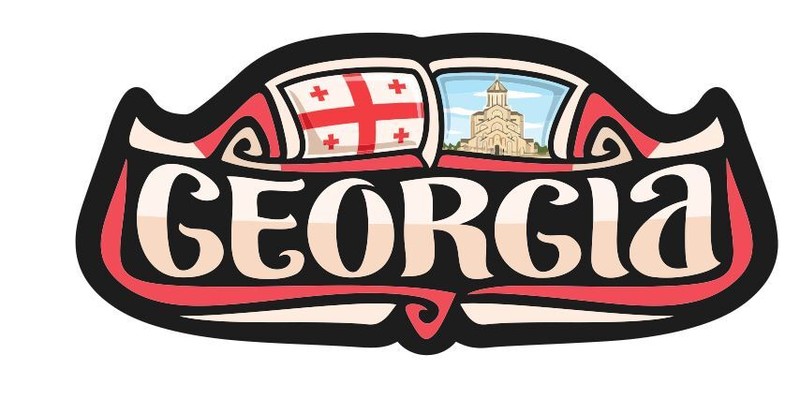 Georgia Sticker Stickers A378