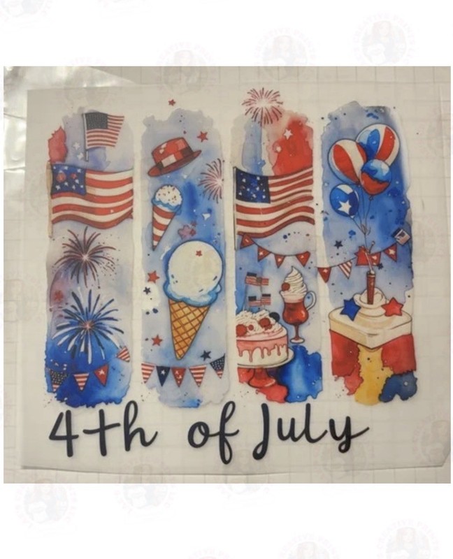 Patriotic 4th of July USA, DTF/heat resistant bundle
