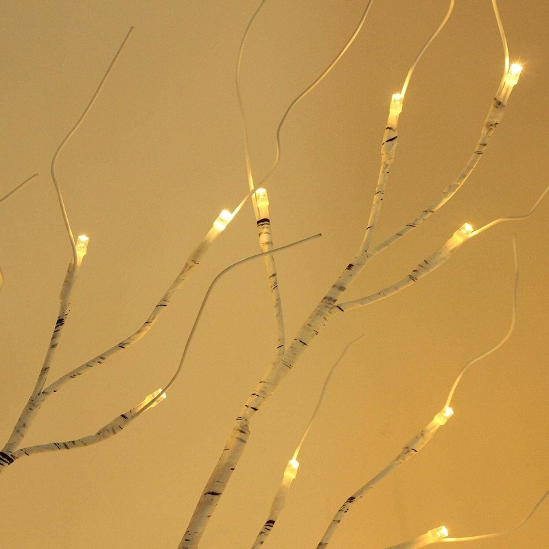 Lighted Birch Tree 6 FT 96 LED onanyholidays/weddings/ramadan/christmas/Hanukkah gallery