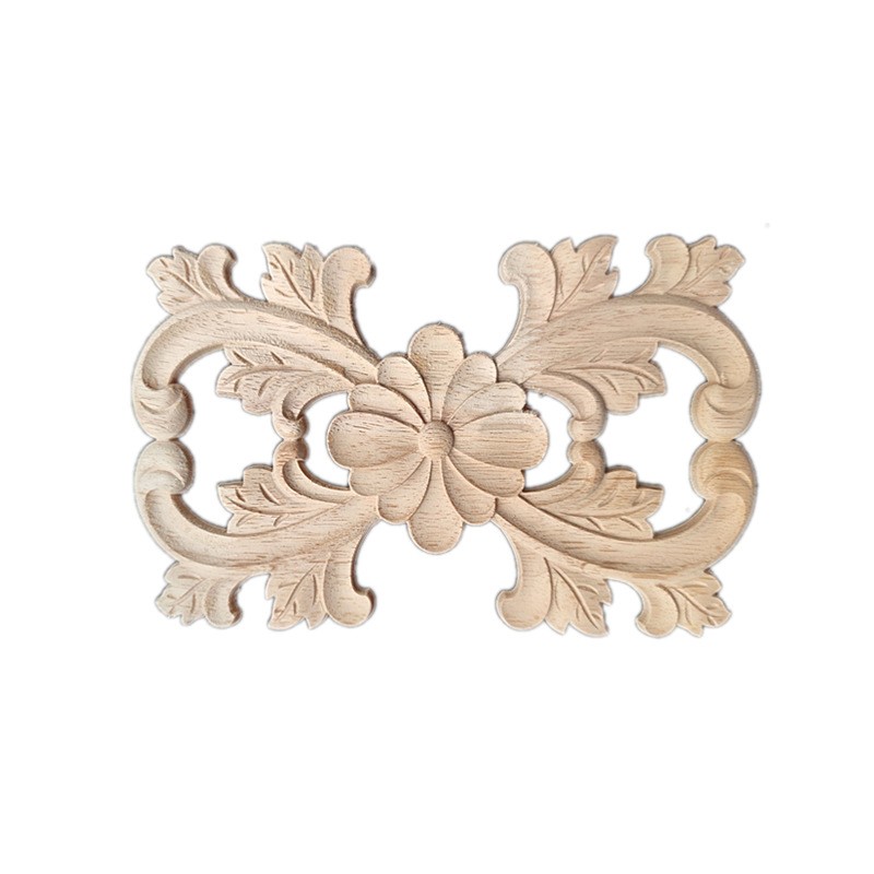 European Style Solid Wood Carving Appliques Home Furniture Vintage Decorations gallery