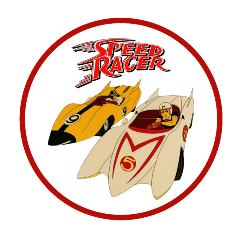 Speed Racer & Racer X – 4″ Handmade Vinyl Decal Sticker Car Truck Laptop Cooler