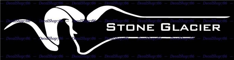 Stone Glacier – Hunting Gear & Apparel – Car Vinyl Die-Cut Peel N’ Stick Decals