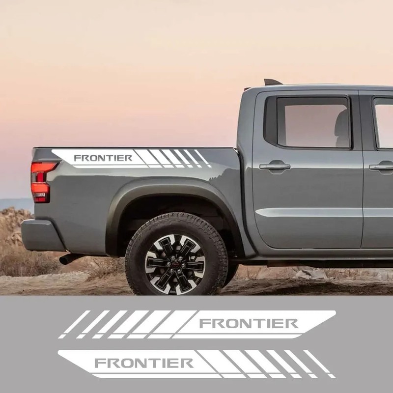 Rear Trunk Side Decal for Nissan Frontier NP300 | Vinyl Truck Graphic 2-Pack gallery