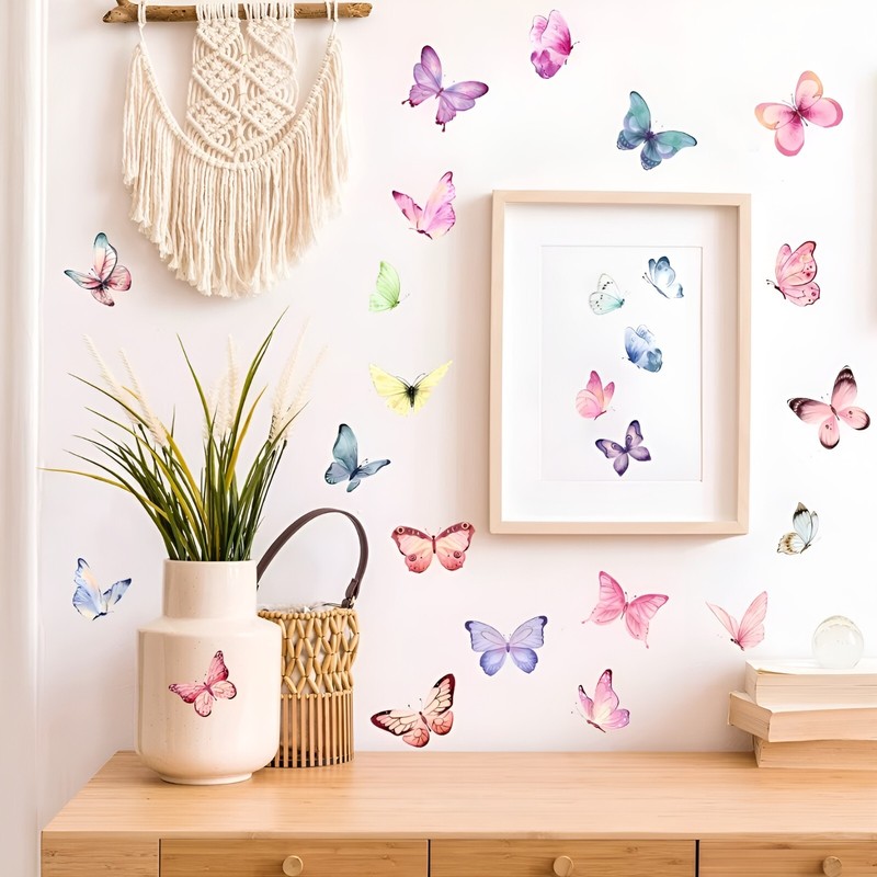 Removable Wall Sticker butterflies kids room Decal Vinyl Home Nursery Decor