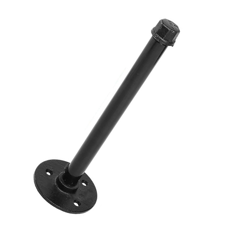 1x IRON PIPE INDUSTRIAL SHELF HOLDER BRACKET HOLDER FLOATING SHELF SUPPORT gallery