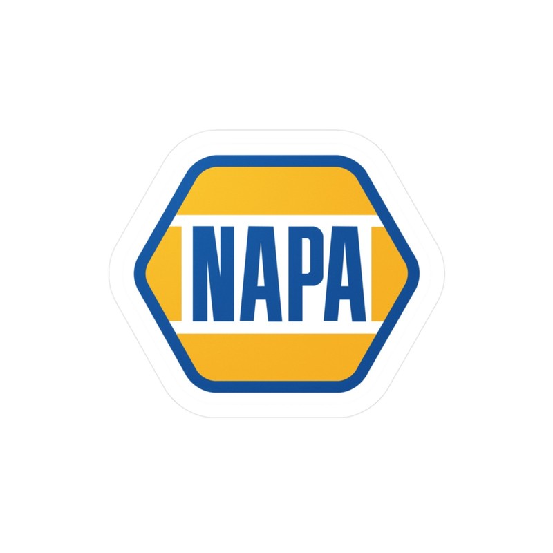 Napa Auto Parts Vinyl Sticker for Automotive Lovers, Car Stickers, Garage