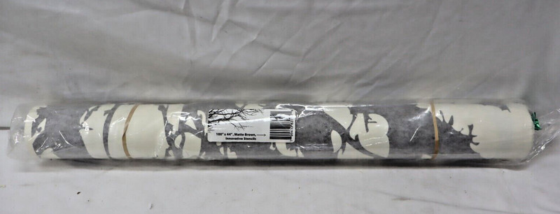 Innovative Stencils Brown Tree Top Branches Wall Decal Vinyl Sticker 100" W 44" gallery