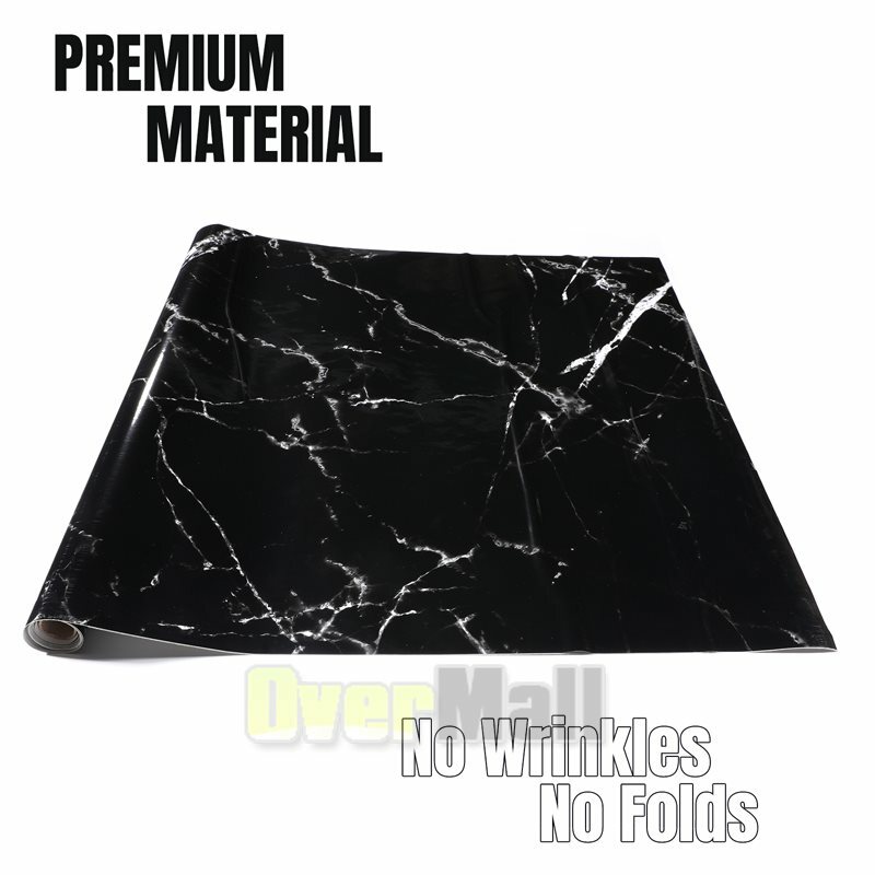 Marble Contact Paper 23.6″ *118″ Self Adhesive Wallpaper Roll for Countertop