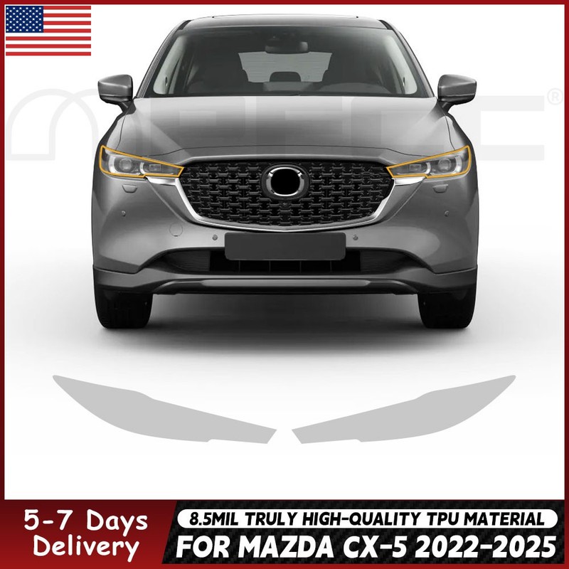 For Mazda CX-5 CX5 2022-2025 Paint Protection Film PreCut TPU PPF Clear Bra Kit