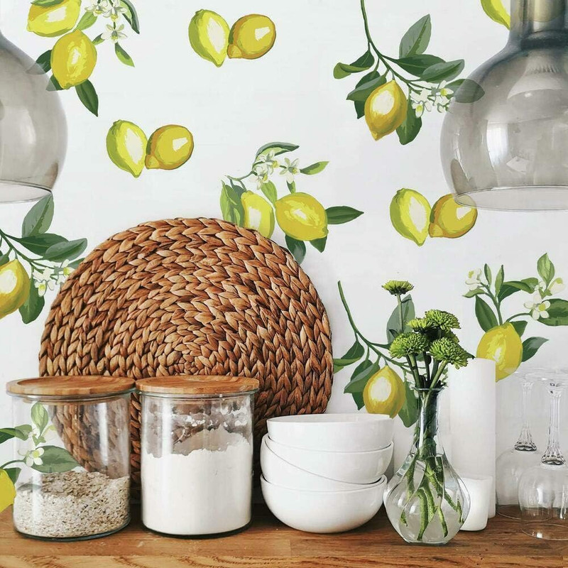 RMK4670SCS Lemon Peel and Stick Wall Decals
