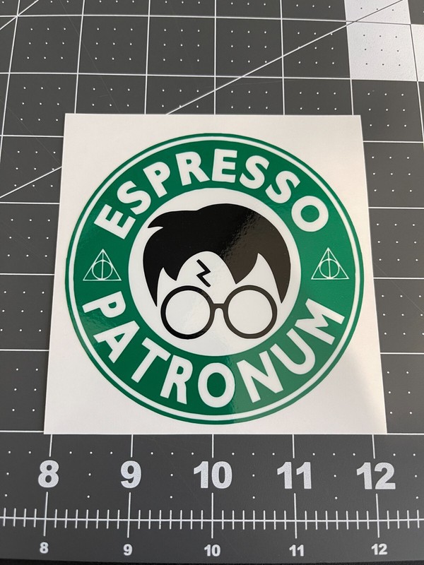 Harry Potter waterproof Starbucks logo vinyl sticker car truck laptop coffee