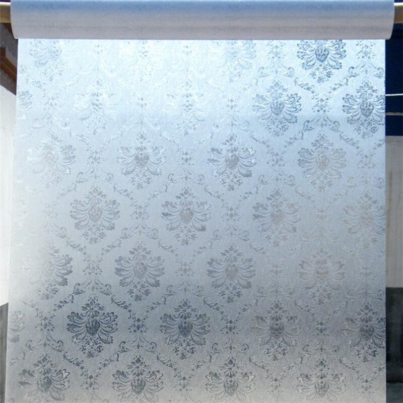 PVC Staticks Privacy Window Glass Film Sticker Cling Frosted Stained Bathroom gallery