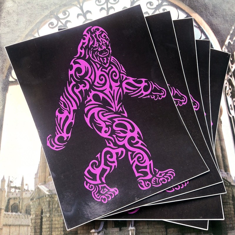 Celtic Sasquatch Sticker – Extra Large!