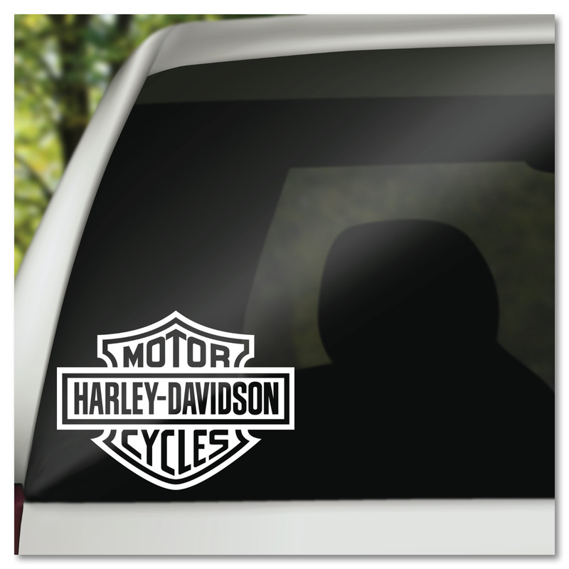 6″ Classic Harley Davidson Vinyl Decal Sticker