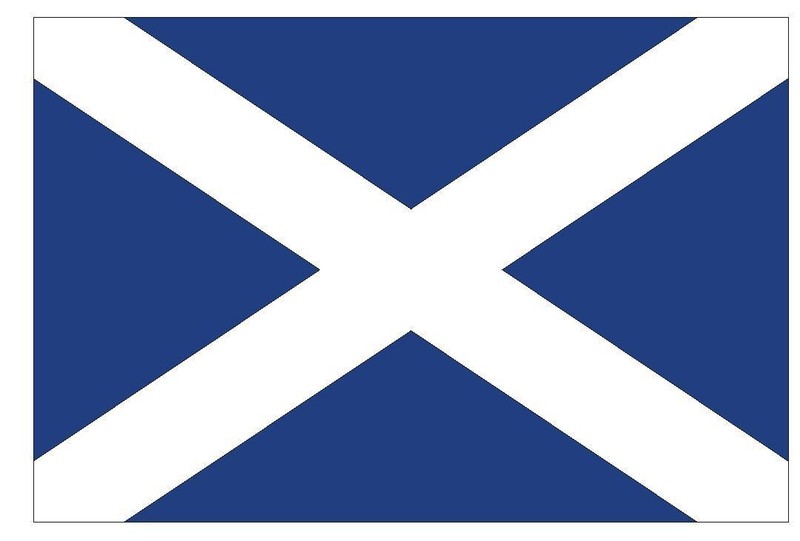 Scotland International Flag Sticker Decal F448
