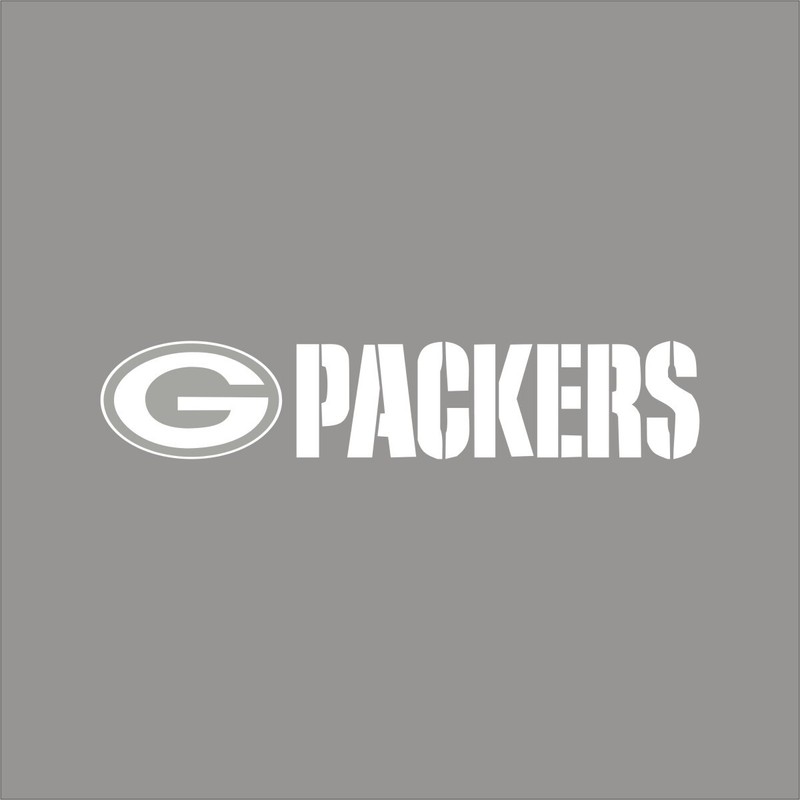 Green Bay Packers #12 NFL Team Logo 1 Color Vinyl Decal Sticker Car Window Wall