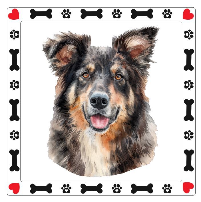Bohemian Shepherd Dog Sticker A661