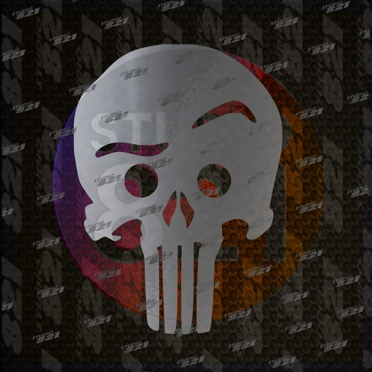 The Punisher Skull WTF Vinyl Sticker Decal - US MADE - Car Truck decal Jeep DC gallery