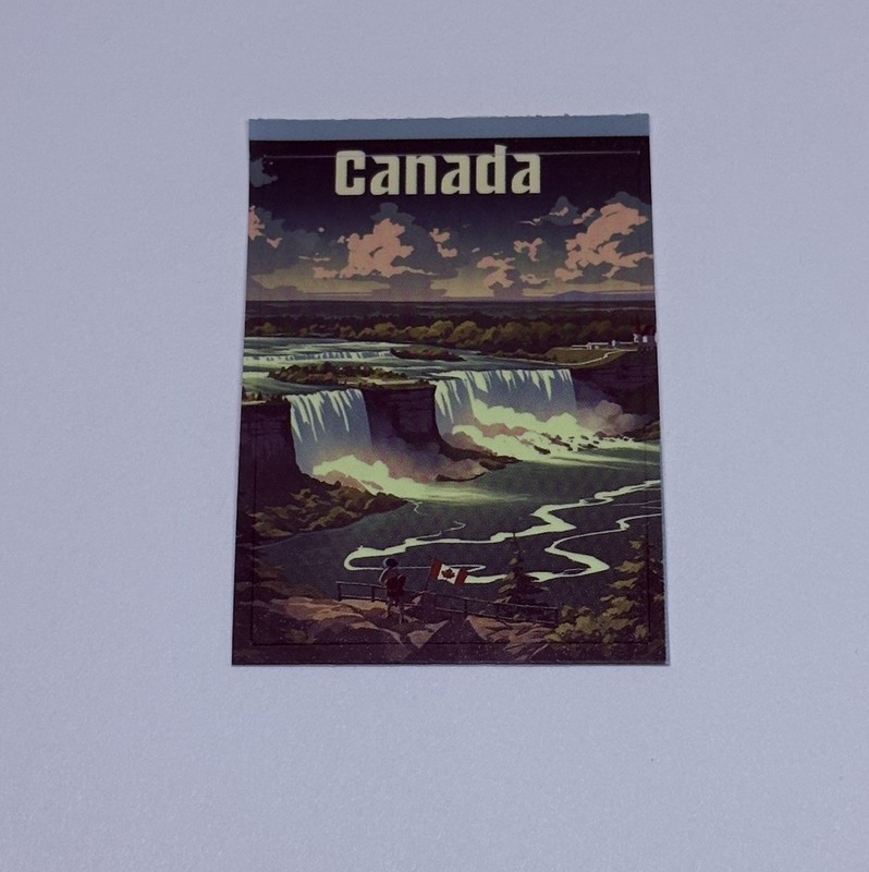 Niagara Falls Sticker Canada Country Tour Travel Art Decal Vinyl Souvenir Tc9