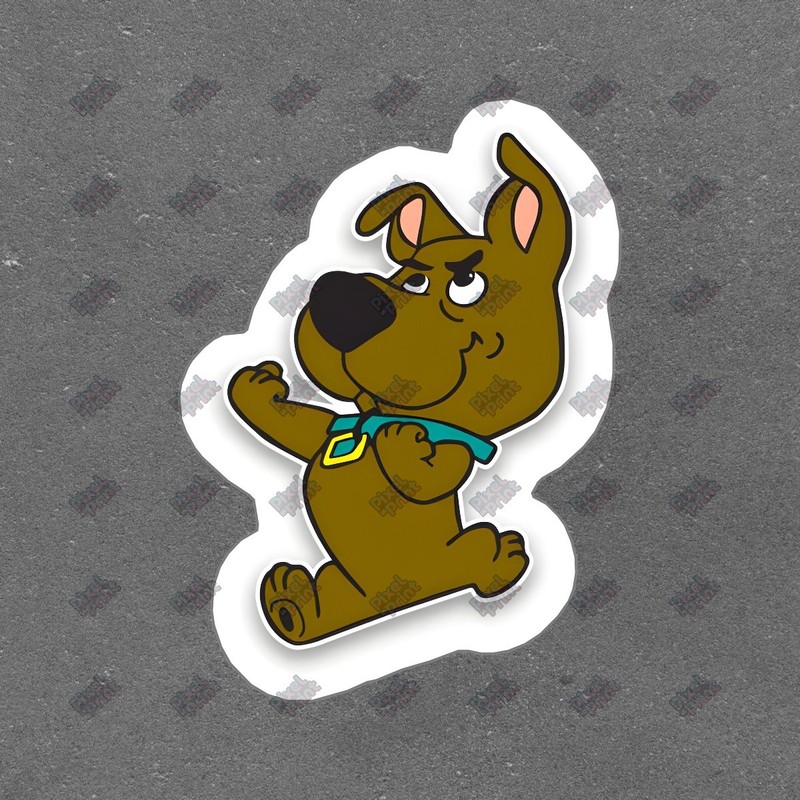 Scooby Doo Vinyl Sticker Decal Perfect for Laptops, Water Bottles, #573741