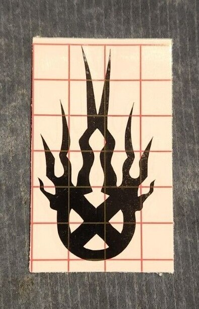 Static X Vinyl Decal