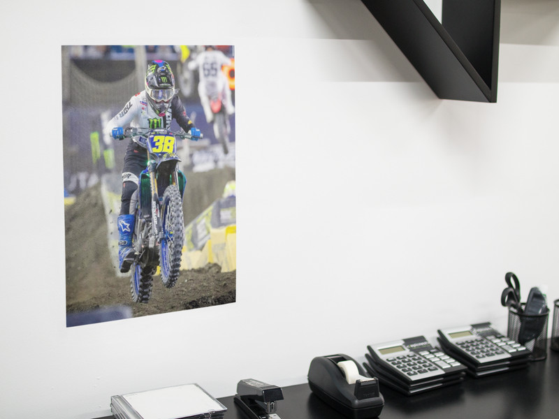 Haiden Deegan Supercross Racing Wall Vinyl Decal Poster (Removable Adhesive) gallery
