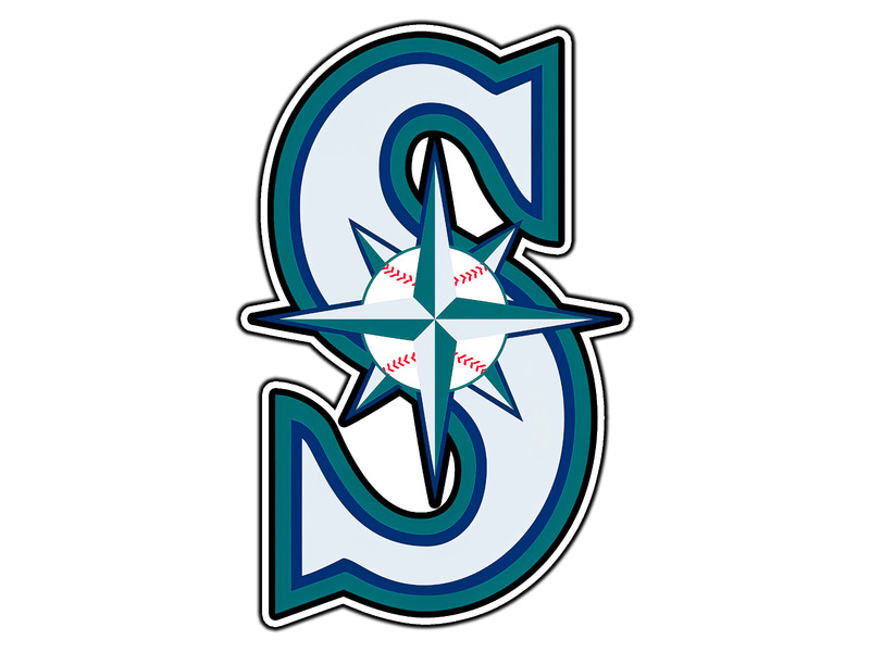 #206 Seattle Mariners S Logo MLB Waterproof Vinyl Sticker Decal Die-Cut