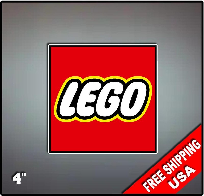 4″ LEGO Stickers Decal Art Vinyl Wall Sticker Kids Puzzle Blocks