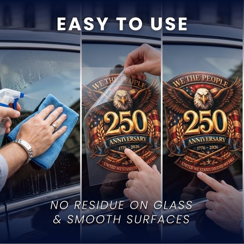 USA 250 Anniversary Decal Sticker Pack Truck Window Decals 17762026 gallery