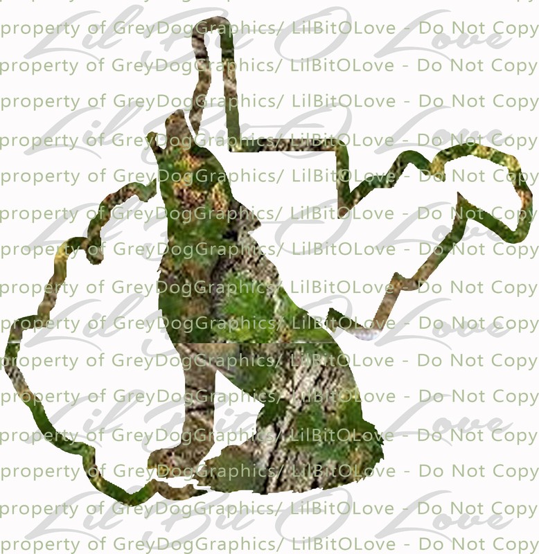 Camo Coyote West Virginia WV State Outline Vinyl Decal Sticker Hunting