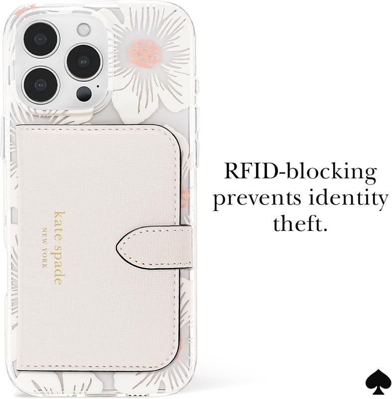 Magnetic Phone Wallet Card Holder Cream kate spade new york Morgan Wallet Card gallery