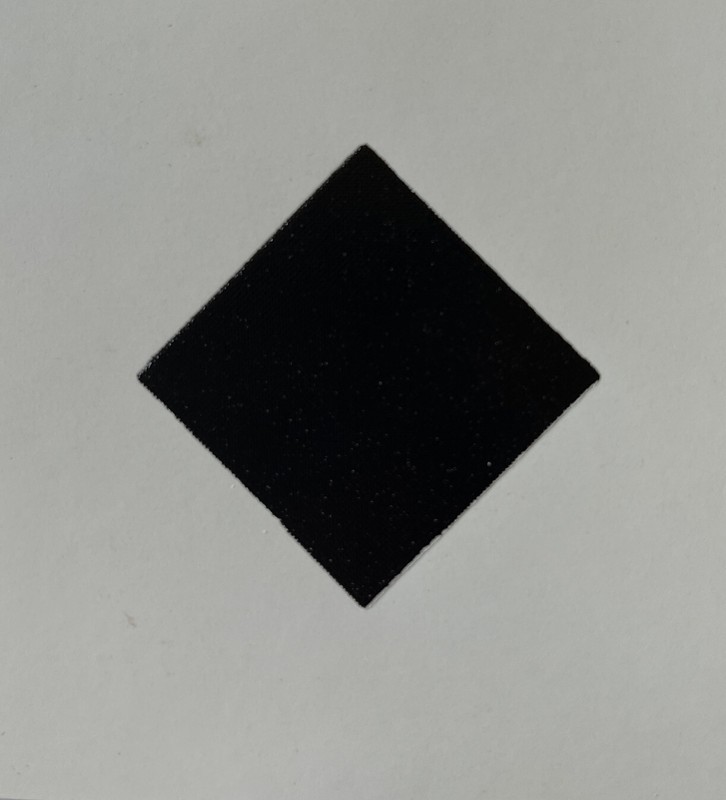 BLACK DIAMOND FANCY INTERIOR VINYL Sticker(1pc)Washable•Usable•Re-Movable•Square