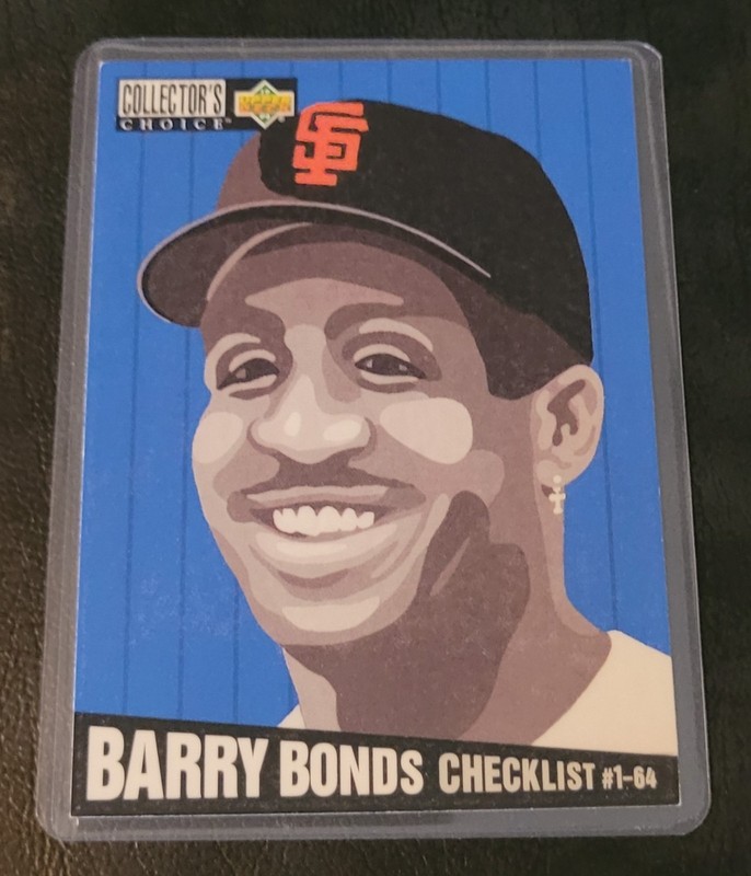 BARRY BONDS Baseball Card HOF Fridge/Locker/Cabinet Laminated Magnet gallery