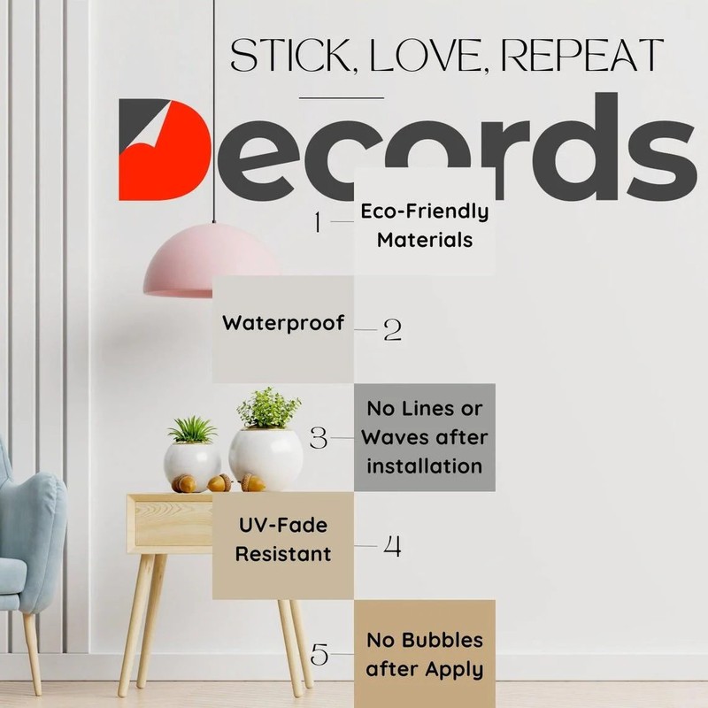 Abstract Leaf Wall Decal | Modern Botanical Vinyl Sticker gallery