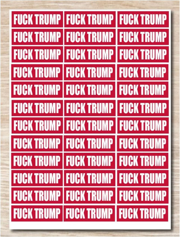 36Pcs 2.5 Inch Protest Stickers, Vinyl Decals for Laptop, Water Bottle, Car, Not gallery