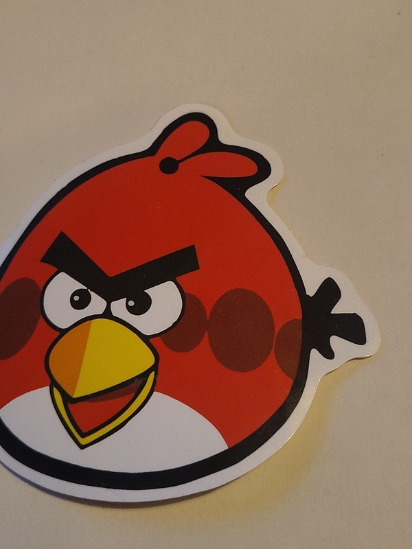 Angry Birds Red Funny Comic Skateboard Laptop Decal Sticker 2.75 gallery