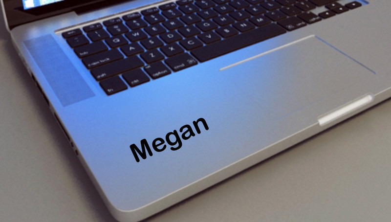 3 Custom name any word name decal sticker back to school any smooth surface gallery