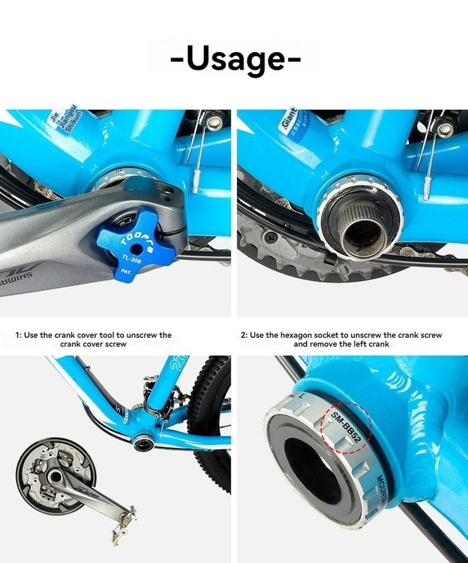 5 in 1 Bottom Bracket Tool BSA30 BB386 DUB BB52 BB93 Install Remover gallery