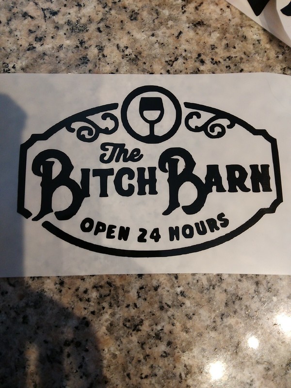 Bitch Barn Decal