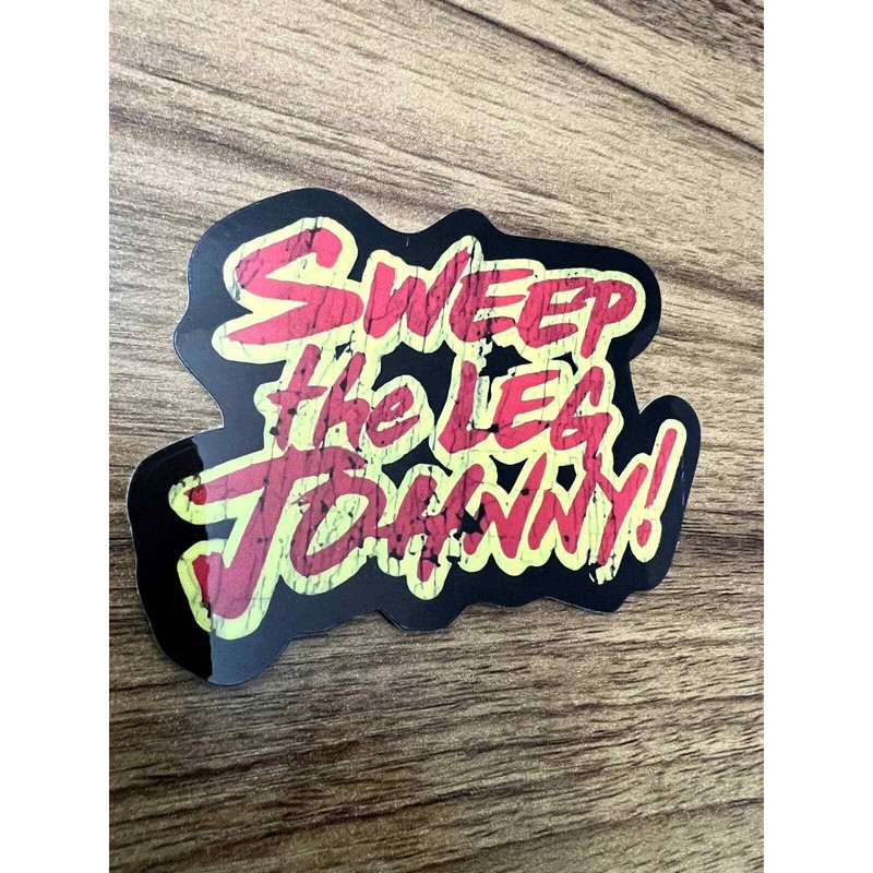 Karate Kid | Cobra Kai | Sweep the Leg | Daniel LaRusso | Johnny | Vinyl Sticker