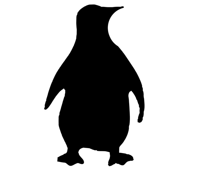 4″ X 6.8″ Penguin Vinyl Decal Sticker for Car Door Home Window Wall Table Laptop