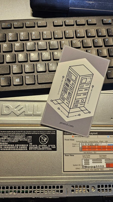 3x5'' High Quality Homelab Server Propylene Sticker - Tear/Water/Fade Resistant