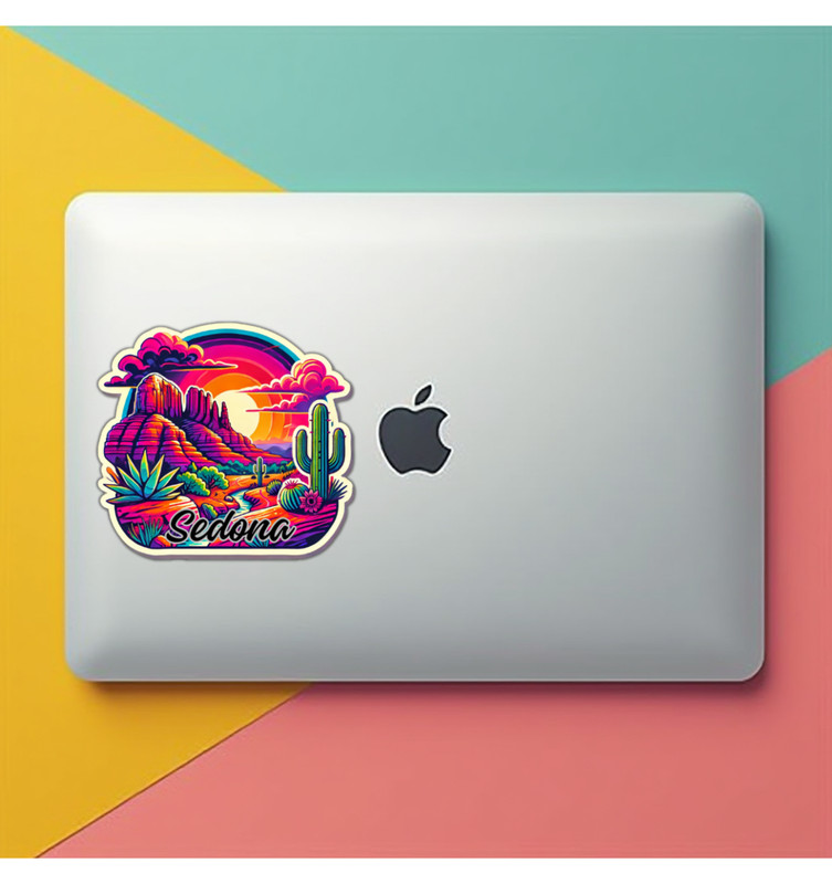 Sedona Arizona Fridge Magnet or Laptop Sticker gallery