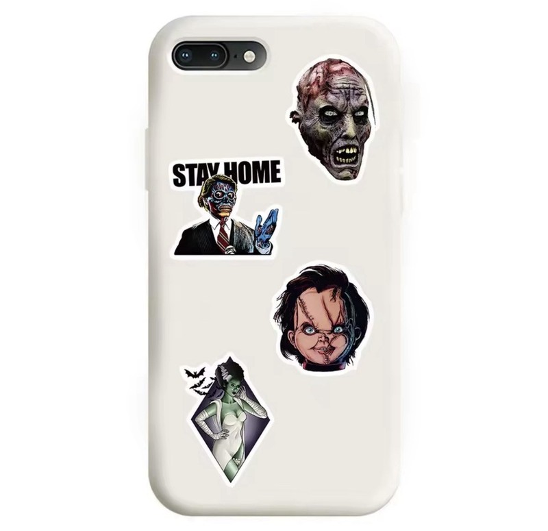 Horror Films Movie Stickers 50pk Mix Scary Killer Random Stickers FREE SHIPPING gallery