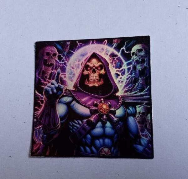 Skeletor Set Of 3 holographic Waterproof stickers gallery