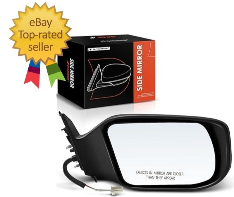 Right Passenger Side Power Door Mirror - Compatible with Nissan Altima 2013 2014