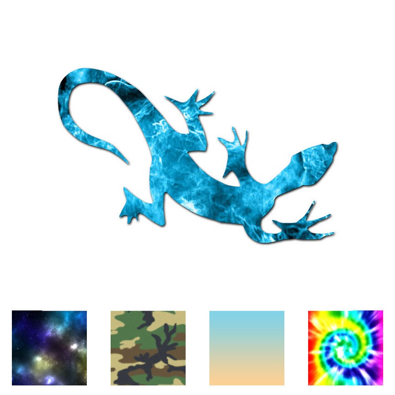 Garden Lizard Anole – Vinyl Decal Sticker – Multiple Patterns & Sizes – ebn433