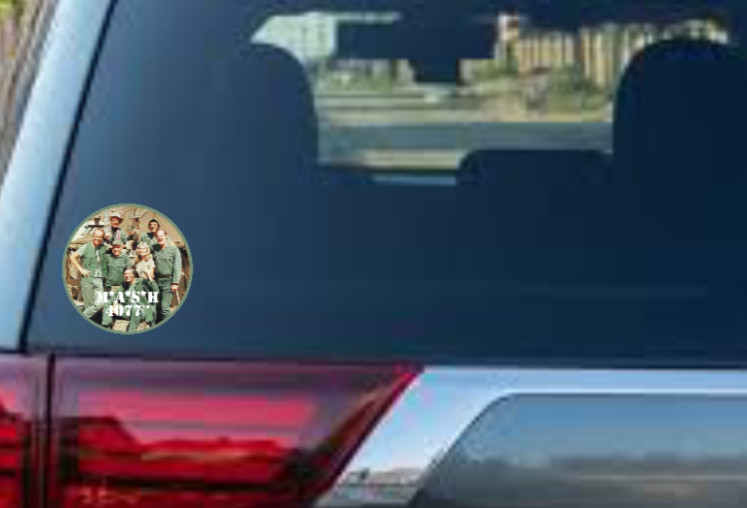 MASH 4077th (Cast) - 4" Vinyl Decal Car Truck Cooler Laptop Bar Grill Smoker gallery